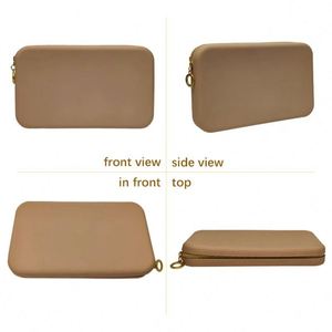 Girls Eco-Friendly Multi-Functional Waterproof Silicone Closure Mini <b>Wallet</b> Fashionable Coin Purse <b>Metal</b> Zipper Head - Product Image 5