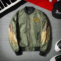 Nouveau style pour l'hiver, veste bomber coupe-vent épaisse de haute qualité pour hommes
