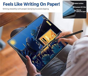 Protection d'écran ODM pour tablette Samsung Tab S8 Ultra, résistante aux rayures, effet papier, sans bulles, anti-reflet - Product Image 2