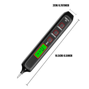 Tensão AC 12-300V Digital <span class=keywords><strong>Voltage</strong></span> <span class=keywords><strong>Tester</strong></span> Pen Sem Contato Elétrico NCV Indução Live Wire Breakpoint Finder com Chave De Fenda - Product Image 6