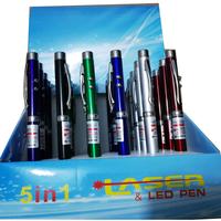 Pena Laser merah Pengajaran Konferensi, dengan lebar menulis 0.5mm tinta dapat dihapus tubuh logam campuran aluminium