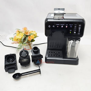 Machine à café à capsules Anbolife 20 bars, double chaudière, expresso, latte, cappuccino, americano, <span class=keywords><strong>mousseur</strong></span> à lait, compatible <span class=keywords><strong>Nespresso</strong></span>, 2L, OEM - Product Image 2