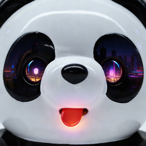 Set di Miniature di Panda in Plastica a Tema Asiatico Marca Chao Bang per Ristoranti di Sushi, Mercati e Regali per Feste - Product Image 6