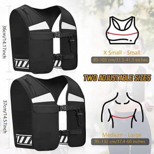 हॉट सेल चलाने वाले फोन धारक बनियान 5 जेब हल्के रनिंग वेस्ट के साथ - Product Image 2