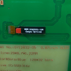 Giao Diện I2C 14 Pin Micro OLED Màn Hình OLED Đồ Họa 128 Inch 0.87X32 Chấm Với Ổ Đĩa IC SSD1316Z - Product Image 6