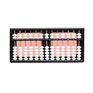 13 cordes OEM Logo nouveau plastique étudiant Abacus Soroban perles colonne chinois pas cher réinitialiser Abacus calculatrice enfants jouets d'apprentissage - Product Image 1