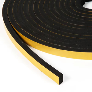 Junta de Goma, Sellos de Goma Suave Extruida de EPDM, <span class=keywords><strong>Esponja</strong></span> de Silicona/Tira de Sellado de Goma Espuma con Cinta Adhesiva en una Cara, Tira de Espuma - Product Image 6