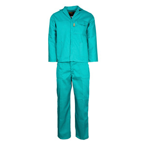 ロングスリーブ耐火性反射ストライプポリエステルコットンカバーオール作業服 - Product Image 6