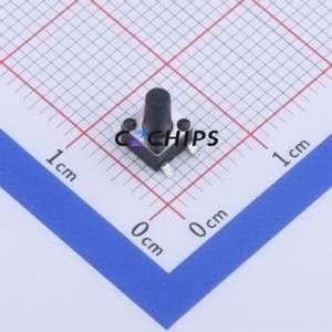 GT-TC074A-H070-L1 Tactile Switch SMD-4P,4.5x4.5mm Switch Single Pole Single Throw Round Button 1.6N Vertical Mount - Product Image 1