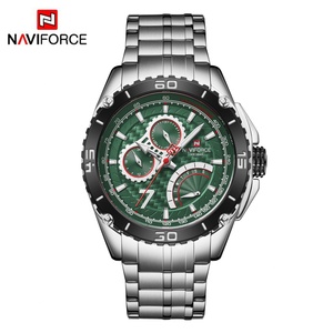 NAVIFORCE 9183 <b>Watch</b> Waterpoof Multifunction Mens Quartz <b>Watch</b> Stainless Steel - Product Image 3