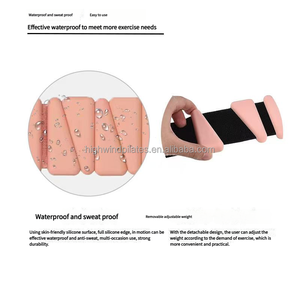 CZ In-Stock Wholesale Solid-Color Triangular Velcro Wrist Weights, Detachable Weighted Wristbands for <b>Strength</b> <b>Training</b> Fitness - Product Image 6