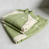 Conjunto Deportivo Personalizado de Alta Calidad, Chaqueta y Pantalones con Franjas Laterales, Traje Deportivo para Hombre, Chaqueta con Cierre de 2 Piezas