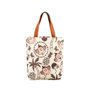 Sac fourre-tout en toile personnalisé avec logo, sac de shopping réutilisable pour femme, impression de logo personnalisé pour entreprise - Product Image 1
