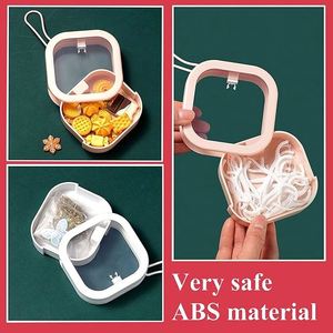 Organizador de Coleteros, Porta Toallitas Húmedas Portátil de Viaje, Organizador de Baño, Dispensador de Toallitas Húmedas, Dispensador de Hisopos de Algodón - Product Image 6