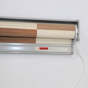 Finestra francese di sicurezza decorare a doghe sostituire tessuto avvolgibile corea oscurante Zebra persiane - Product Image 6