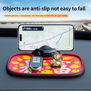 Baviss nouveau support de téléphone de tapis de <span class=keywords><strong>voiture</strong></span> en PVC antidérapant multifonctionnel panneau de stationnement temporaire Kits d'<span class=keywords><strong>accessoires</strong></span> intérieurs OEM - Product Image 2