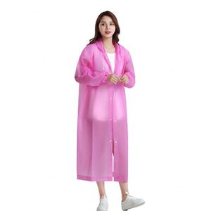 Poncho de Lluvia de EVA con Estampado Personalizado, Impermeable, para Adultos, con Capucha, para Actividades al Aire Libre - Product Image 2