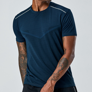 Men's Running Fitness <strong>Workout</strong> Gym T-<strong>Shirts</strong> Wholesale Athletic Running Sports Wear <strong>Compression</strong> Gym Men's Muscle Fitness Clothes - Product Image 2