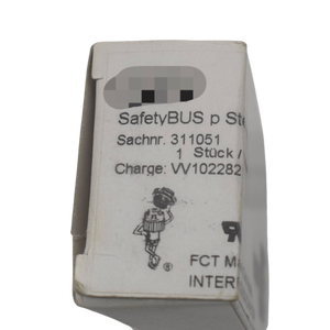 Yeni ve Orijinal SafetyBUS <span class=keywords><strong>P</strong></span> Plug 311051 Depoda Mevcut PLC Programlama Kontrol Cihazı - Product Image 1