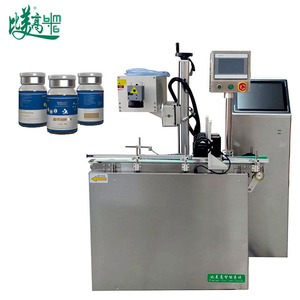 Lazer máy in UV Laser đánh dấu máy cho dược phẩm lọ, tốc độ cao Tự động ngày/Lô/QR Máy in mã - Product Image 4