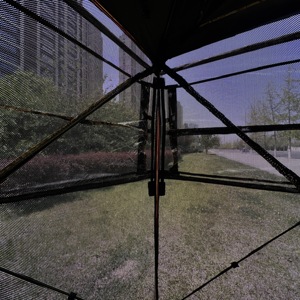 Abri de chasse <span class=keywords><strong>l</strong></span>éger et portable pour 2-3 personnes, camouflage, abri au sol pour la chasse au cerf et au dinde, tir à <span class=keywords><strong>l</strong></span>'arc en plein air - Product Image 3