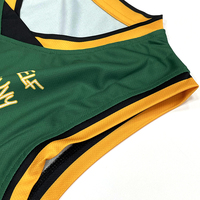 Camiseta de baloncesto de malla Vintage con sublimación bordada, ropa deportiva clásica personalizada, uniforme de baloncesto