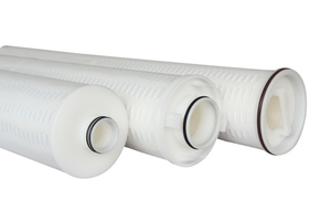 Nhà Máy Giá lưu lượng cao 40 "xếp li Lọc <span class=keywords><strong>Cartridge</strong></span> 1-100μm Polypropylene Lớn Tốc độ dòng chảy cho RO prefiltration - Product Image 4