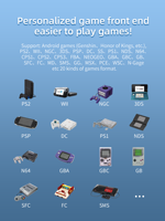 Anbernic RG405M Écran tactile de 4 pouces, interface de jeu intégrée avec joystick à effet Hall, capteur gyroscopique à six axes, console de jeux vidéo rétro,