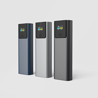 Batterie externe rétractable certifiée 3C avec 20 000 mAh, chargeur portable CCC PD45W, station de charge OEM pour la vente en gros