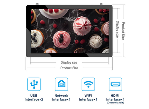 Pantalla Digital Profesional de 43 y 55 Pulgadas, Alto Brillo 2000-5000Nits 4K, con un Año de Garantía, Pantalla Publicitaria - Product Image 2