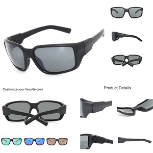 <span class=keywords><strong>Gafas</strong></span> de sol polarizadas transparentes UV400 con <span class=keywords><strong>gafas</strong></span> de ciclismo antiarañazos <span class=keywords><strong>para</strong></span> correr, cómodas <span class=keywords><strong>gafas</strong></span> de sol rectangulares con logotipo personalizado - Product Image 4
