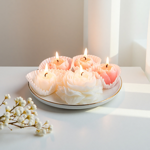 Bougies parfumées de Noël de l'usine de cadeaux de mariage Bougie sur mesure de marque de distributeur - Product Image 1