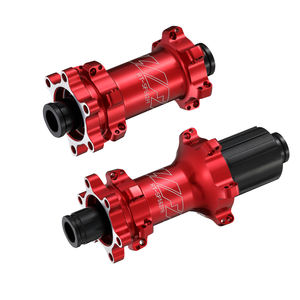 <span class=keywords><strong>CLIFF</strong></span> RT-SP562P Buje de Bicicleta de Carretera Ultraligero Delantero/Trasero - M12/15 de Aleación de Aluminio para Freno de Disco, Montaje de Disco, 6 Trinquetes, Mecanizado CNC, 24/28H - Product Image 1