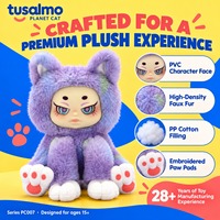Peluche chat parlant mignon 21CM, coussin à câliner, compagnon de lit, jouet doux pour enfants, surprise d'anniversaire, de Noël ou de vacances