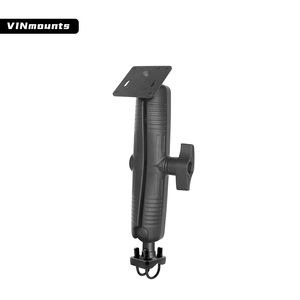 ขาตั้งบอลแบบยึดติดกับเสาขนาด 13 นิ้ว ยาว 2.25 นิ้ว ทำจากอะลูมิเนียมเกรดสำหรับงานทางทะเล พร้อมแผ่น VESA ขนาด 75*75 มม. สำหรับเครื่องจักรทำเหมือง - Product Image 2