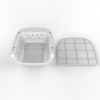 Sèche-ongles rechargeable personnalisé H19 48W, double lumière UV LED 365nm+395nm, sans fil, automatique avec minuterie pour ongles en gel en salon de manucure