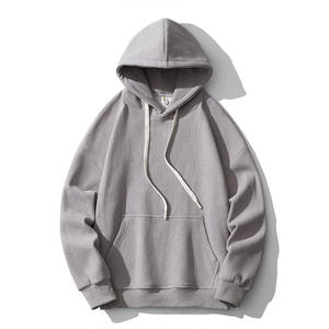 Sweat à capuche personnalisé de haute qualité 100% coton anti-rétrécissement pour hommes impression numérique tissu tricoté de luxe avec logo surdimensionné sur le devant - Product Image 3