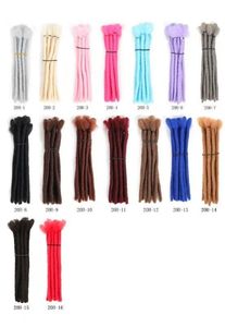 6 pouces Synthétique Loc Dreadlock Extensions De Cheveux Permanent Loc Extensions <span class=keywords><strong>Punk</strong></span> Hip-Hop Reggae Tresse Dreadlocks <span class=keywords><strong>Perruque</strong></span> - Product Image 5