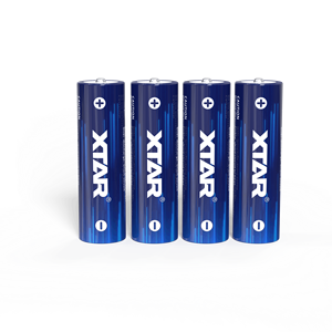 Xtar 4 cái/gói 4150mwh 1.5V Lithium Ion đôi một tế bào có thể sạc lại pin AA cho Blink máy ảnh thông minh ổ khóa GPS Trail máy ảnh - Product Image 1