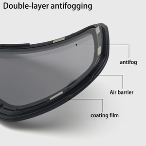 Lunettes <span class=keywords><strong>de</strong></span> ski anti-buée à double couche, protection magnétique UV400, coupe-vent, vente en gros, lunettes <span class=keywords><strong>de</strong></span> neige personnalisées, revêtement Iridium, monture PC - Product Image 5