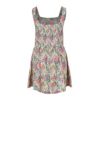 Robe mini florale en coton et jute pastel la plus vendue pour la plage, les fêtes de jardin, les sorties décontractées et les vacances, disponible à la vente - Product Image 2