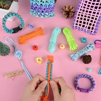 Cordon en nylon 7 brins de type III, 4 mm x 10 pieds, 28 couleurs, pour bracelet de survie DIY, porte-clés, lanière, kit d'artisanat