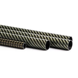 Nóng bán tùy chỉnh Đường kính sợi Carbon <span class=keywords><strong>Kevlar</strong></span> H dệt ống sợi Carbon Dogbone <span class=keywords><strong>Kevlar</strong></span> ống tròn 100mm 150mm - Product Image 4