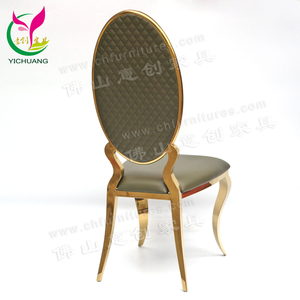 2020 muebles de casa elegante blanco y plata Silla de comedor de acero inoxidable para la <span class=keywords><strong>venta</strong></span> Silla de comedor y de mesa - Product Image 5