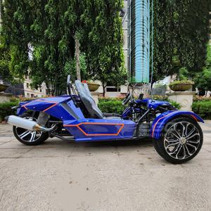 <span class=keywords><strong>Karting</strong></span> tout-terrain spécial à 3 roues pour jeux de course avec châssis tubulaire thermique, pneus de voiture et <span class=keywords><strong>volant</strong></span> – <span class=keywords><strong>Karting</strong></span> Essence - Product Image 2