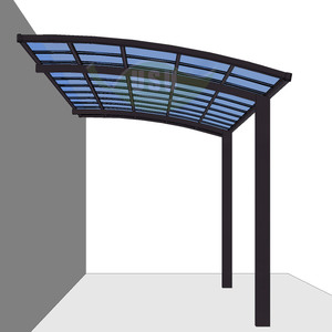 <span class=keywords><strong>Pensiline</strong></span> Fermata Autobus Autobus 20 'x 20' alluminio Carport struttura in metallo trattata a pressione in legno elenco di promozione all'aperto Carport - Product Image 1