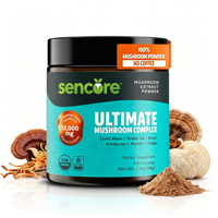 Poudre de Nutrition Sportive aux Champignons, Booster d'Énergie Végétal pour la Récupération Post-Entraînement et le Soutien Immunitaire Quotidien