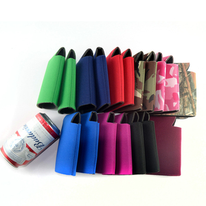 Multicolore Blancs-sublimation Blanc Slap Vin Néoprène Wrap Coozy Can Cooler - Product Image 1