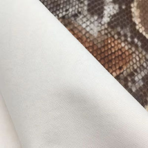 Pfas मुक्त नया डिजाइन सांप त्वचा के लिए डिजिटल प्रिंट सिंथेटिक चमड़े - Product Image 2