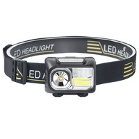 Lampe frontale LED ultra-lumineuse, résistante à l'eau, à intensité variable, au lithium-ion, portable, légère, équipement essentiel pour l'extérieur, hommes et femmes